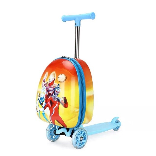 Összehajtható gyermek roller - bőrönd