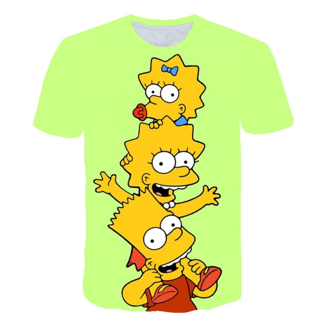 Gyermek póló - Simpson család - Több változatban