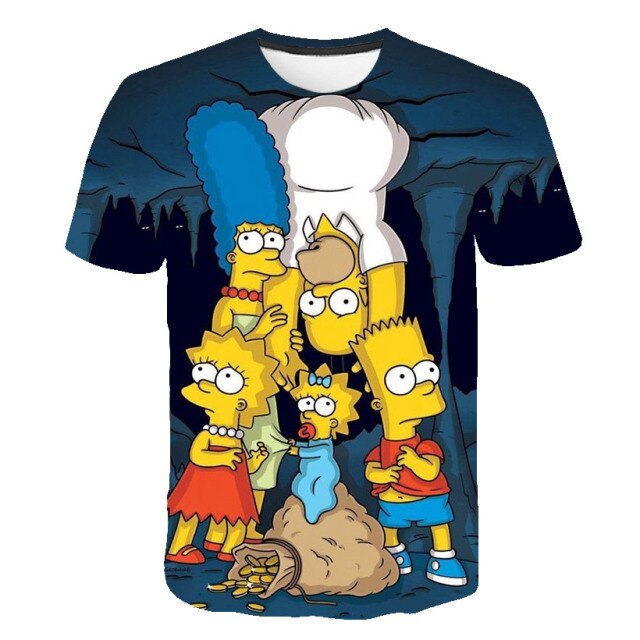 Gyermek póló - Simpson család - Több változatban
