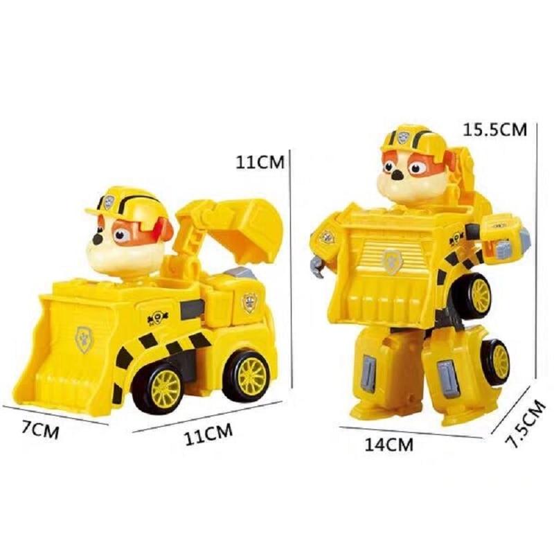 Új, transformálható PAW Patrol figurák - 4 változat