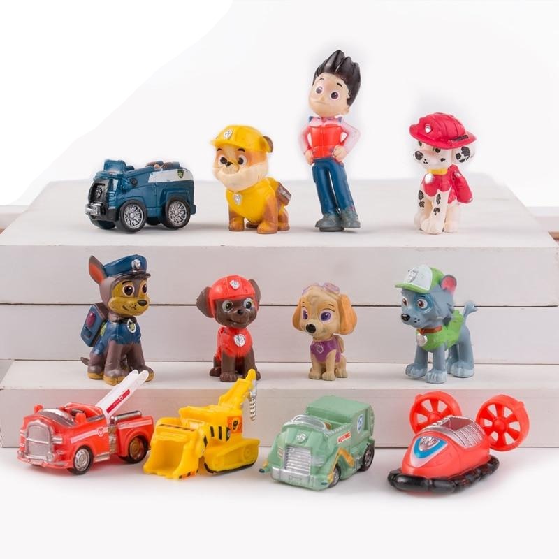 Paw Patrol játék figurák - 12db