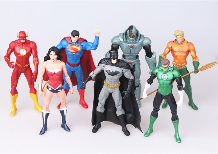 DC Justice league akció figura szett - 7 db