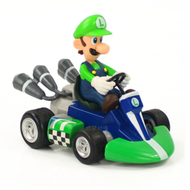 Luigi játék figura - Super Mario