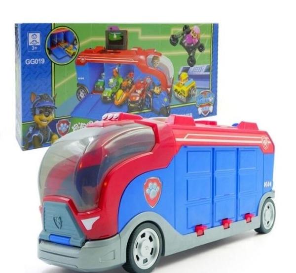 Paw Patrol Autóbusz 3 kutyával