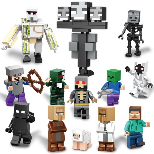 Minecraft Lego kiegészítő - 13 db