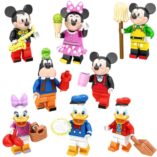 Mickey Mouse Lego kiegészítő - 8 db