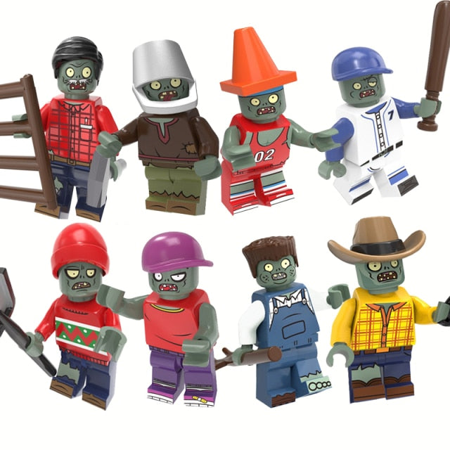 Plants vs. Zombies Lego kiegészítő - 8 db