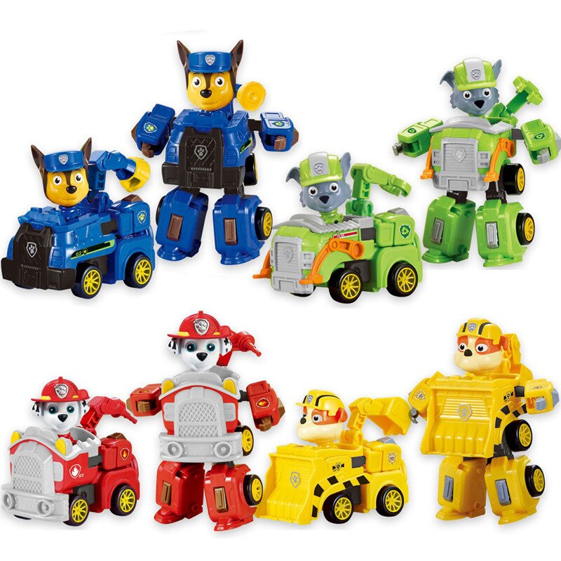 Új, transformálható PAW Patrol figurák - 4 változat