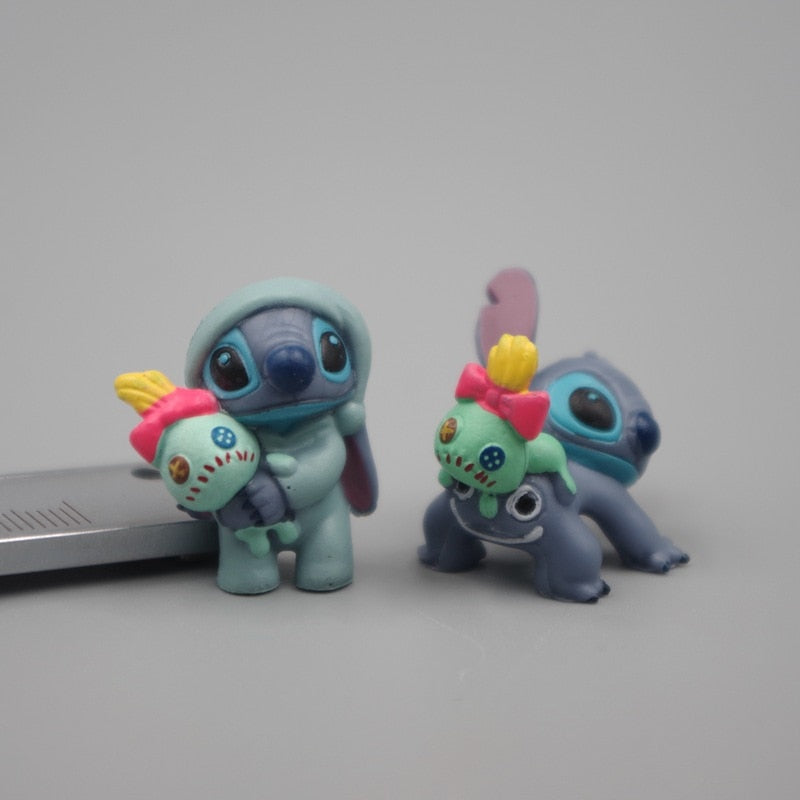 Stitch figura szett - 6db