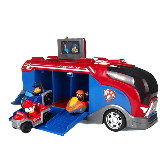 Paw Patrol Autóbusz 3 kutyával