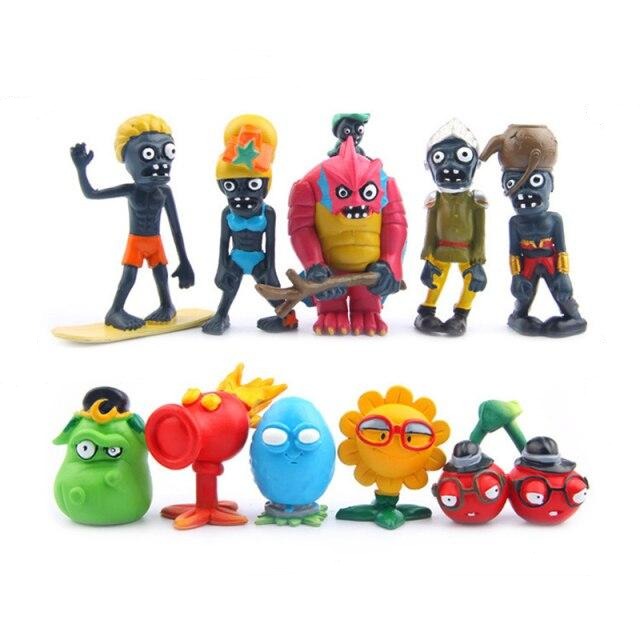 Plants vs Zombies figura szett - 10 db