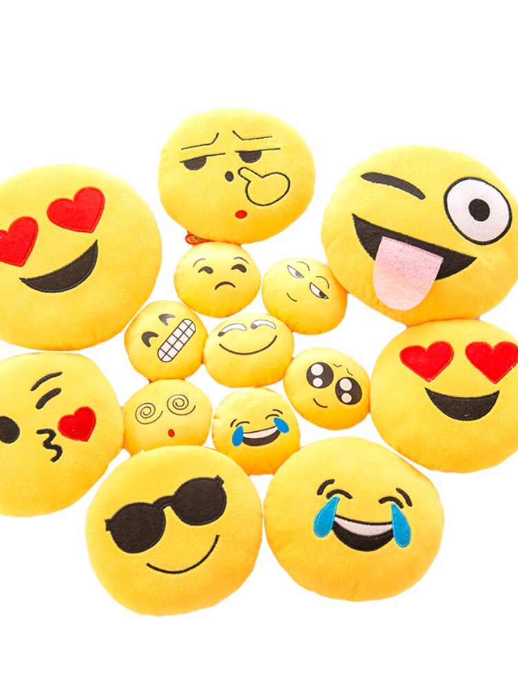 Emoji plüss - Több változatban